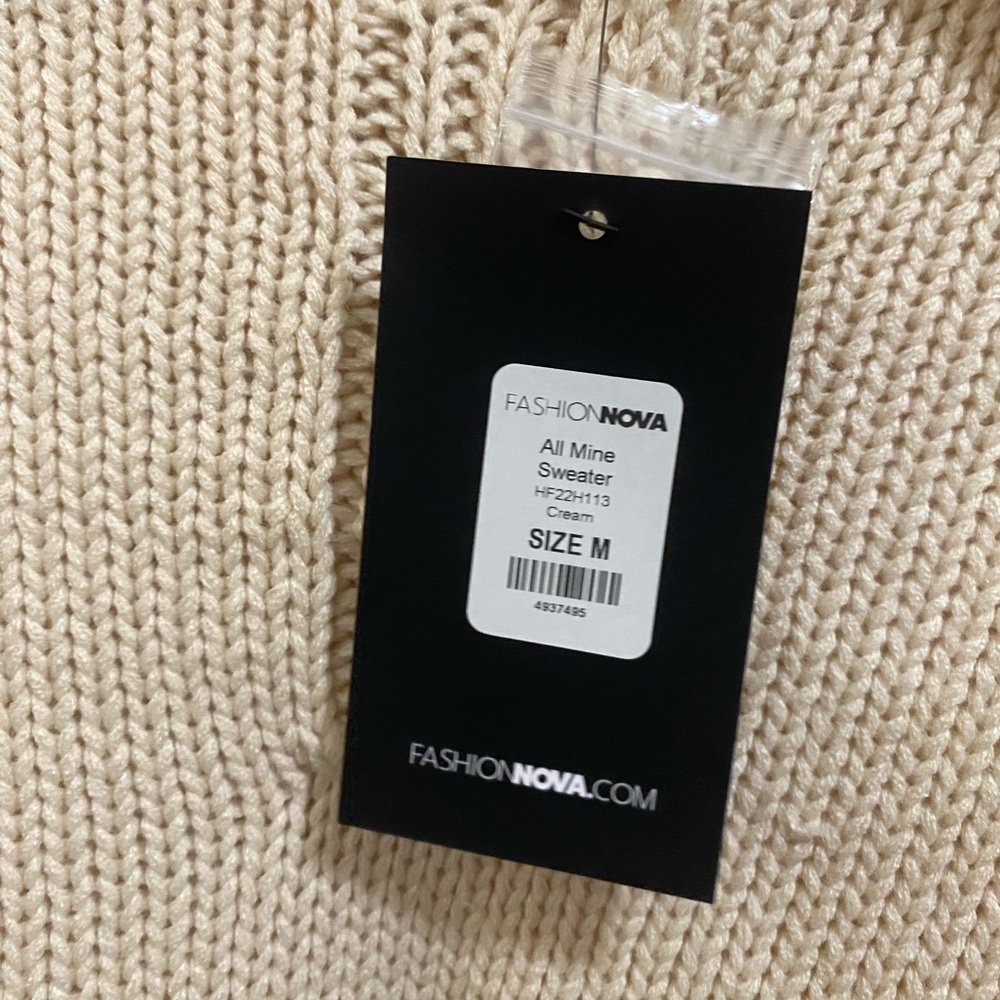 Women’s Fashion Nova Sweater - Picture 2 of 2